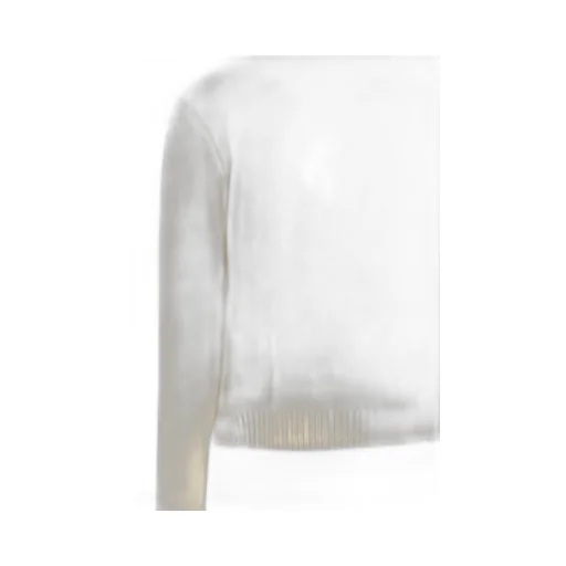 Cardigan With Embellished Neckline
