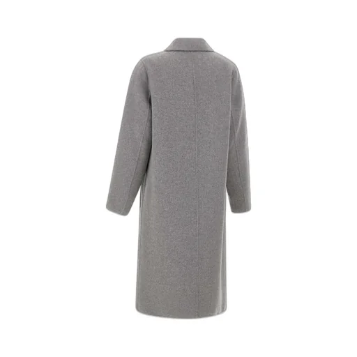 Double-Breasted Wool-Blend Coat