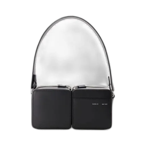 Dual Compartment Shoulder Bag