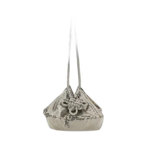 Mesh Drawstring Pouch Bag