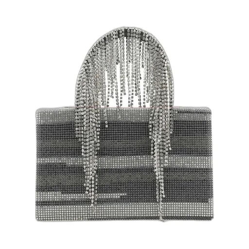 Crystal-Embellished Tote Bag