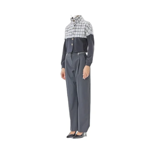 Cropped Tweed Jacket