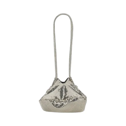 Mesh Drawstring Pouch Bag