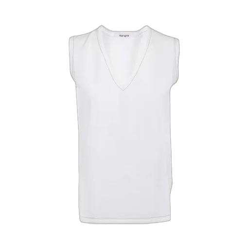 Sleeveless V-Neck Top
