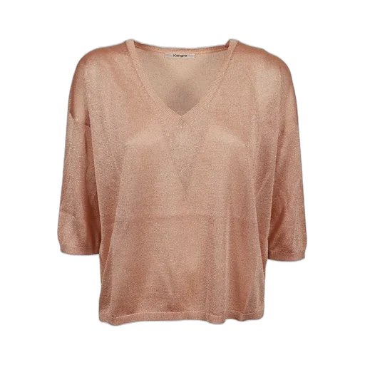 V-Neck Knit Top