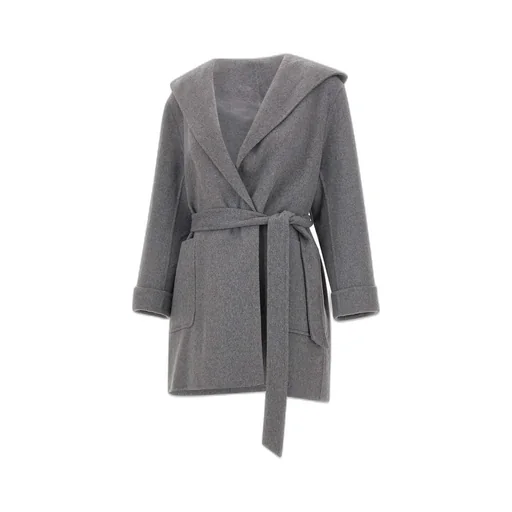Hooded Belted Coat