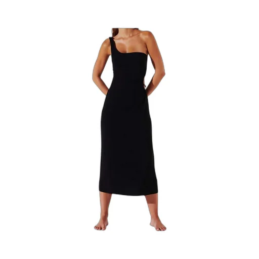 One Shoulder Maxi Dress