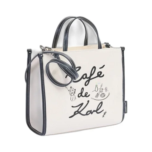 Tote Bag With Print Café De Karl