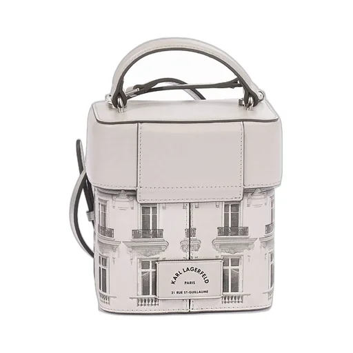 Building Print Crossbody Bag