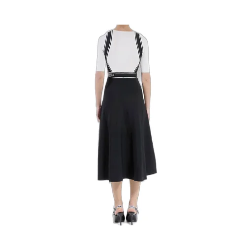 Colorblock Knit Dress
