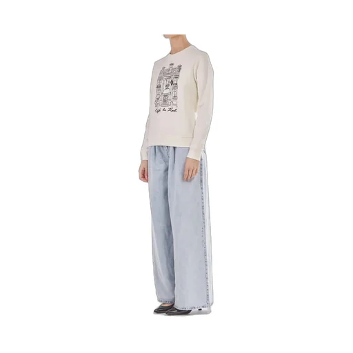 Sweatshirt With Graphic Print