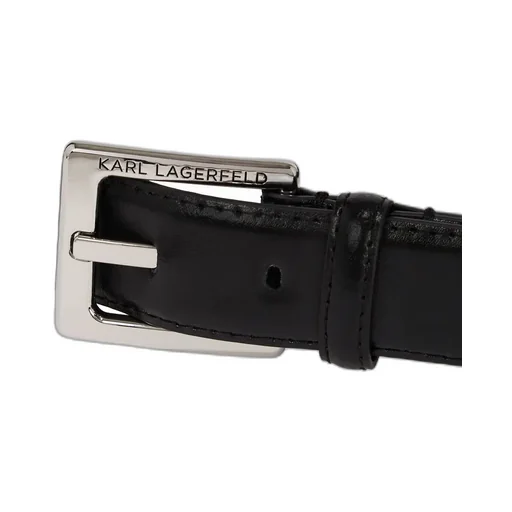 Belt With Logo Buckle
