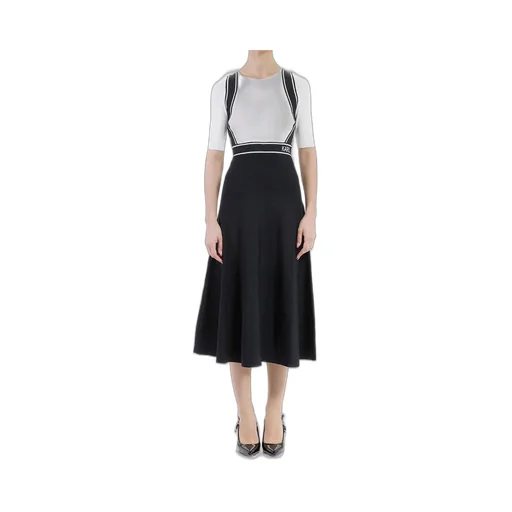Colorblock Knit Dress
