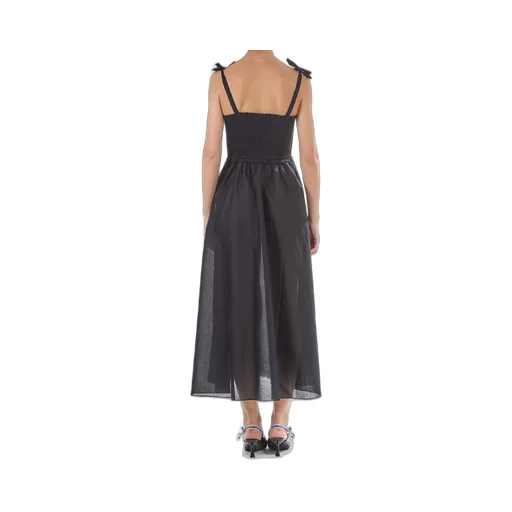 Smocked Midi Dress