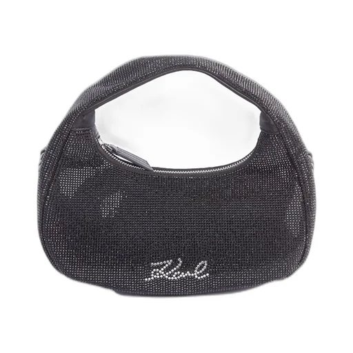 Shoulder Bag With Rhinestones