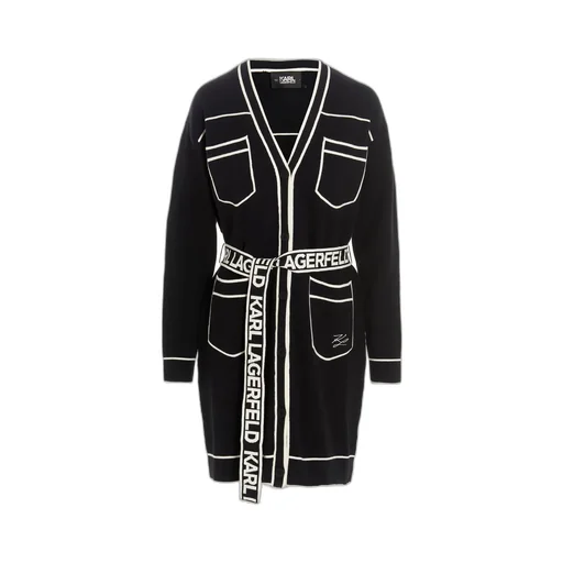 Cardigan Dress With Belt