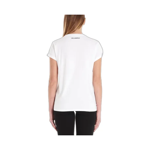 T-Shirt With Karl Lagerfeld Pocket Print
