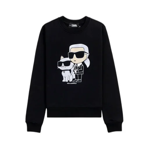 Sweatshirt With Karl Lagerfeld And Choupette Graphic