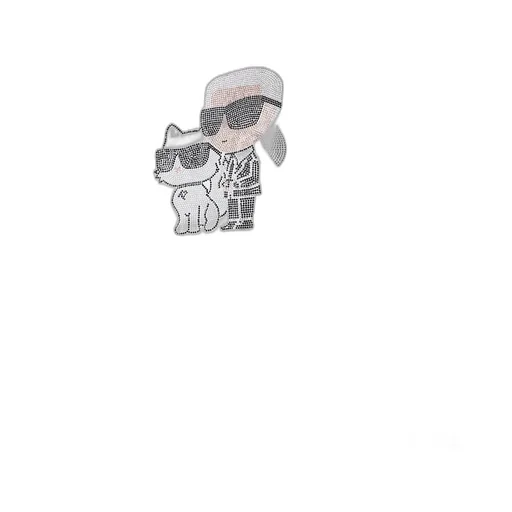 Karl Lagerfeld & Choupette Graphic T-Shirt