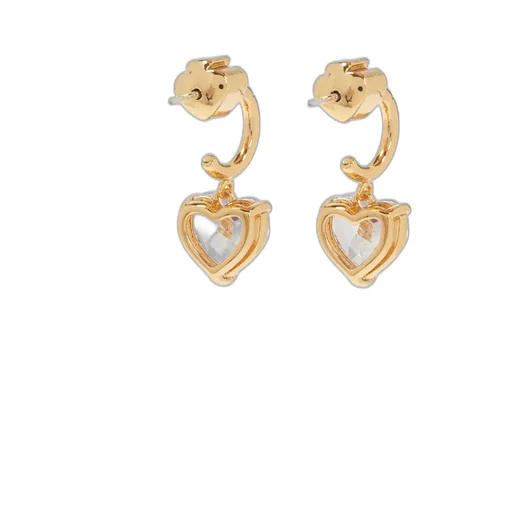 Heart Drop Earrings