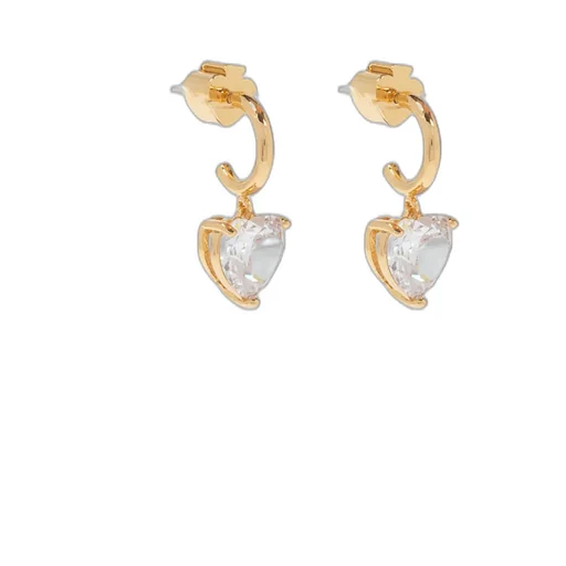 Heart Drop Earrings