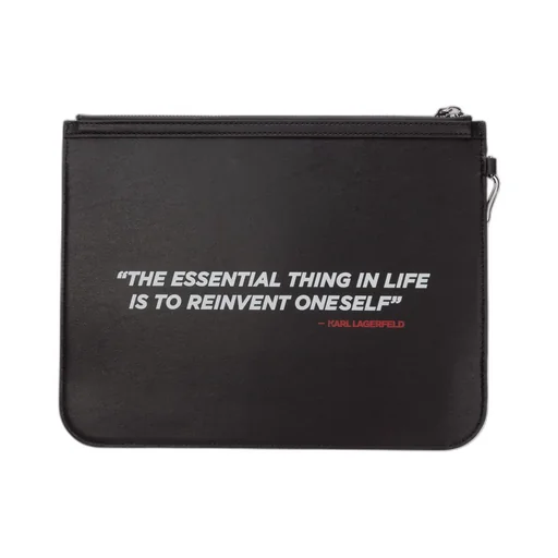 Karl Lagerfeld Portrait Clutch Bag