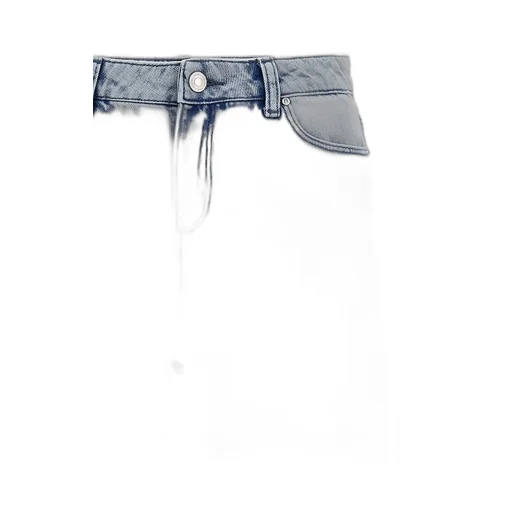 Straight-Leg Jeans With Crystal Fringe