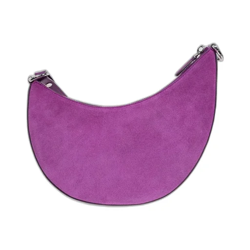 Crescent Shoulder Bag With Pouch