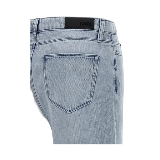 Straight-Leg Jeans With Crystal Fringe