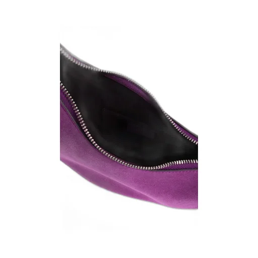 Crescent Shoulder Bag With Pouch