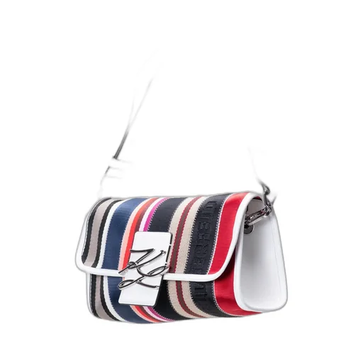 Striped Clutch Bag