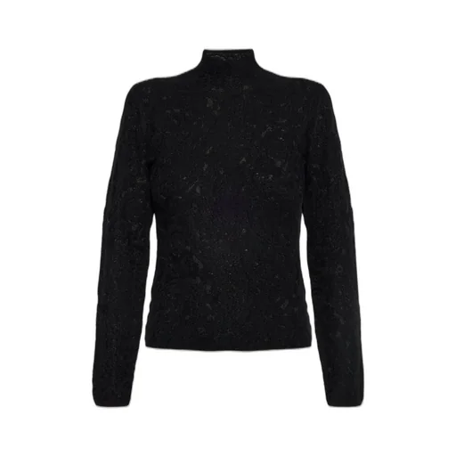 Lace Mock Neck Top