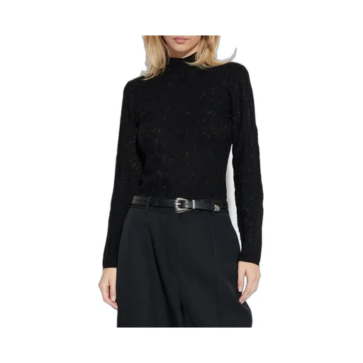 Lace Mock Neck Top