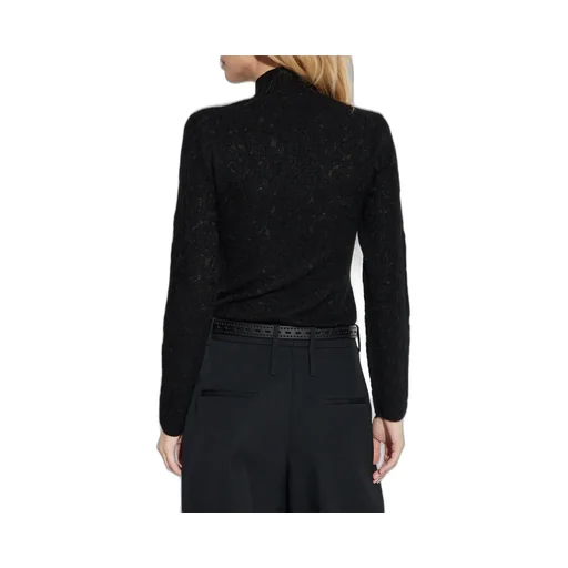 Lace Mock Neck Top