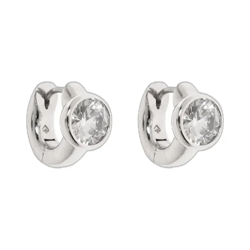 Hoop Earrings With Crystal