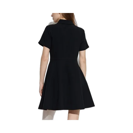 Collared Fit-And-Flare Dress