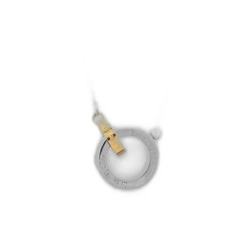 Interlocking Circles Pendant Necklace