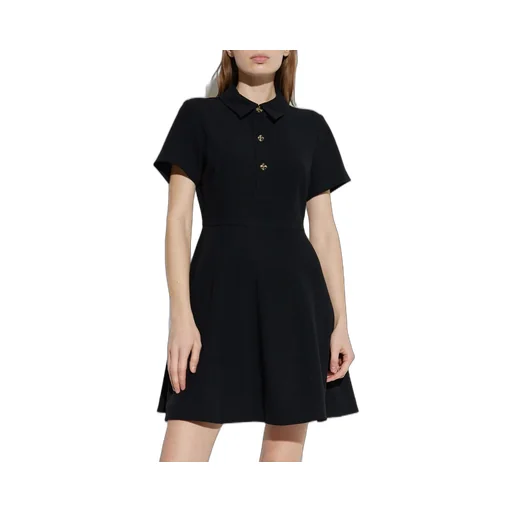 Collared Fit-And-Flare Dress