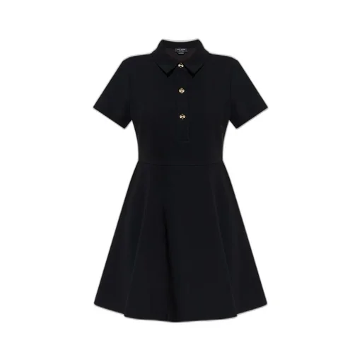 Collared Fit-And-Flare Dress