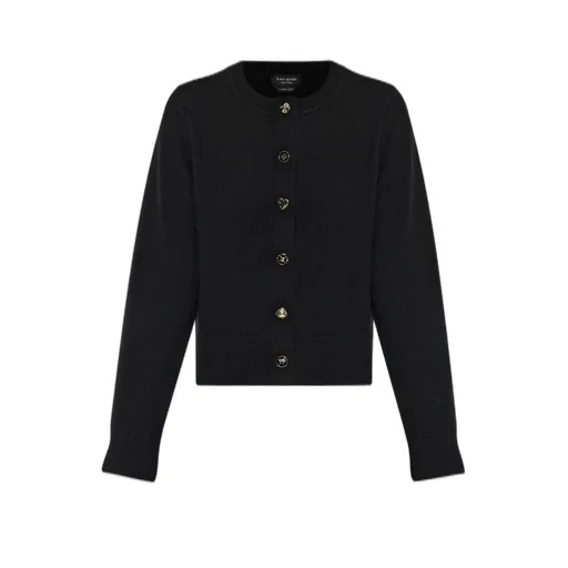 Cardigan With Embellished Buttons