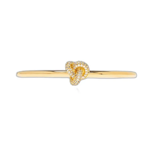 Knot Bangle Bracelet