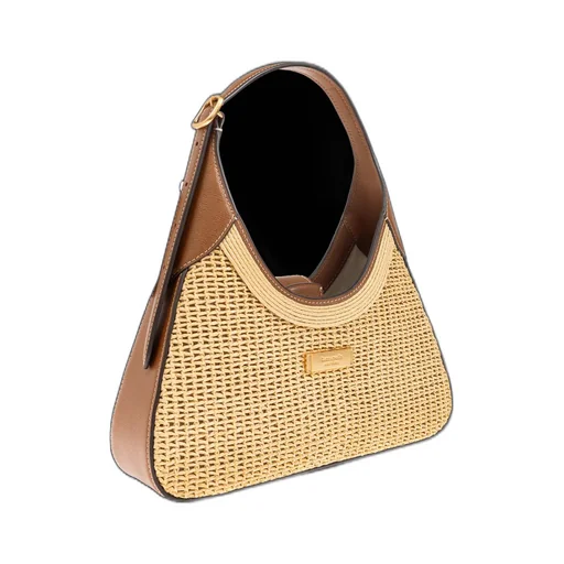 Raffia Shoulder Bag