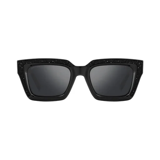 Square Sunglasses With Crystal Embellishment