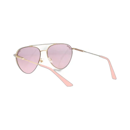 Aviator Sunglasses With Rhinestone Embellishments
