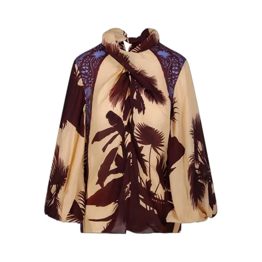 Twisted Neck Blouse