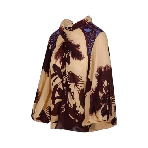 Twisted Neck Blouse