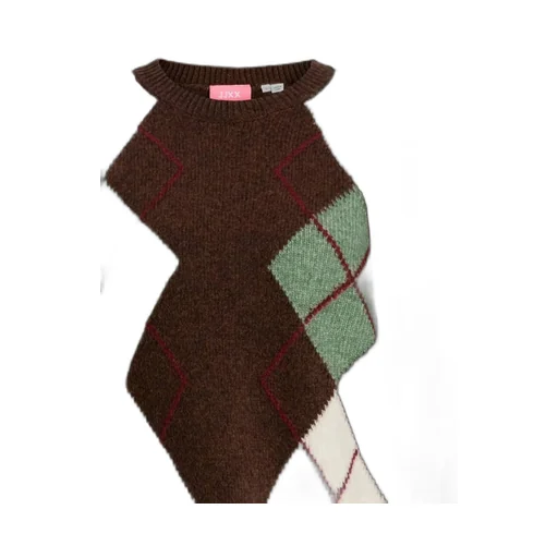 Argyle Knit Sweater