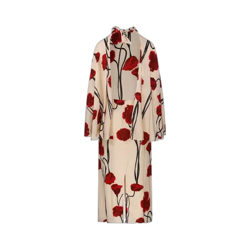 Floral Print Maxi Dress