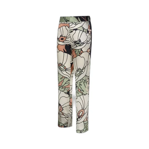 Floral Print Trousers