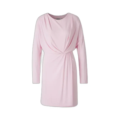 Draped Twist Front Dress